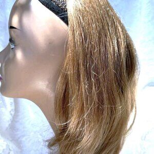 Vintage 100% Human Hair Fall from 1970's -#15 strawberry blonde NEW with tags